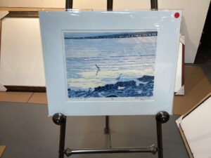 "Por La Ortilla del Agua" by Emmanuel C. Montoya number 4/10, 20" x 16"