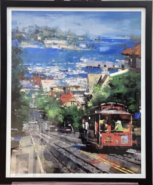 Framed Impressionist Trolley